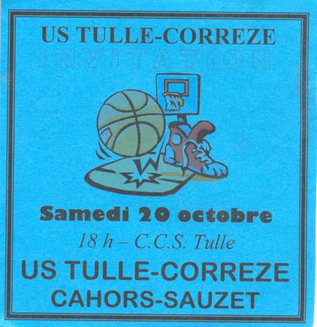 USTC TULLE vs CAHORS-SAUZET - 20/10/2008